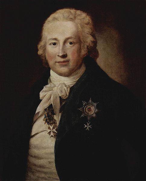 Anton Graff Portrat des Christoph Johann Friedrich Medem Sweden oil painting art